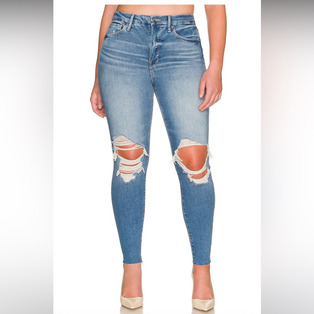 Good American Good Waist in Indigo0016